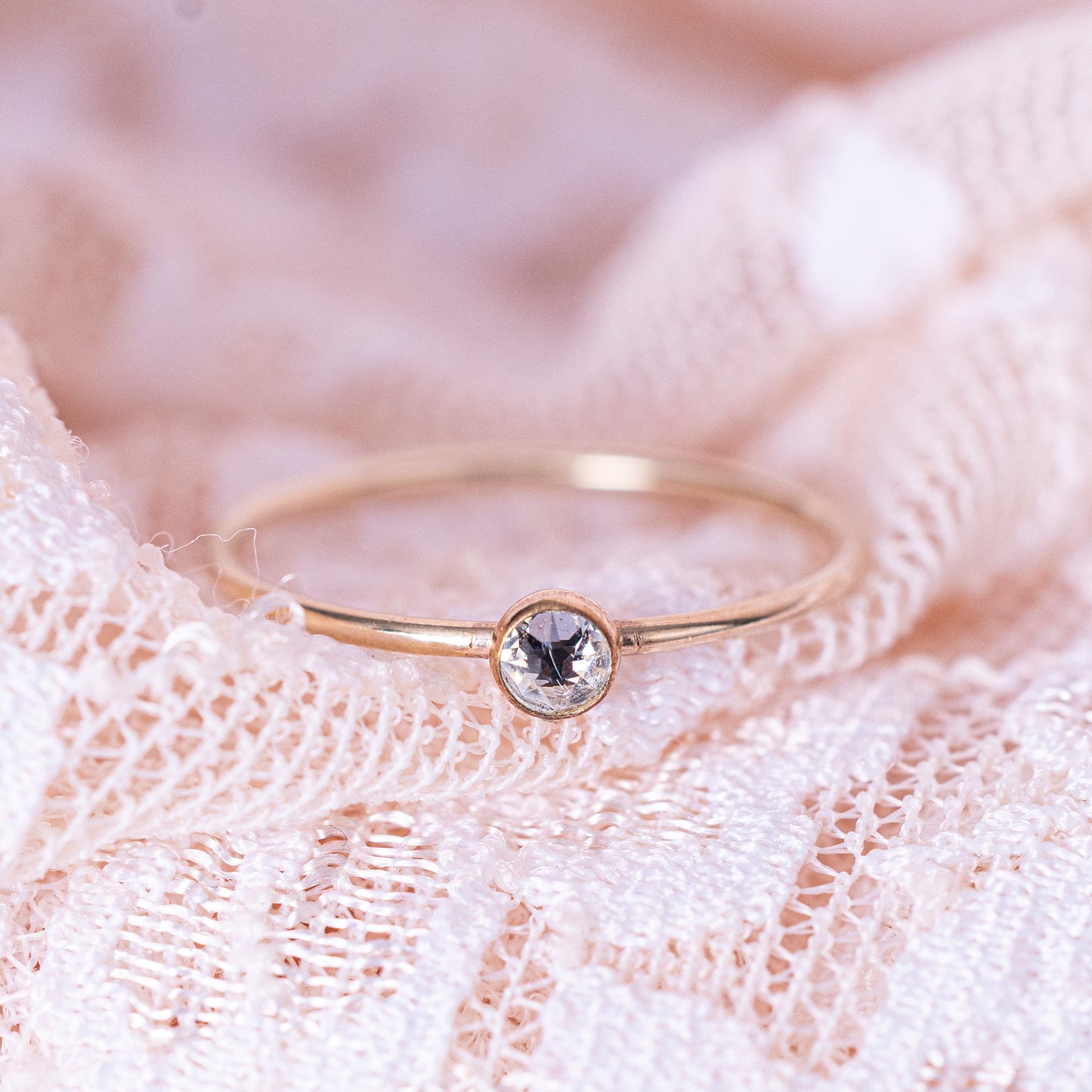 3 mm Birthstone Rings