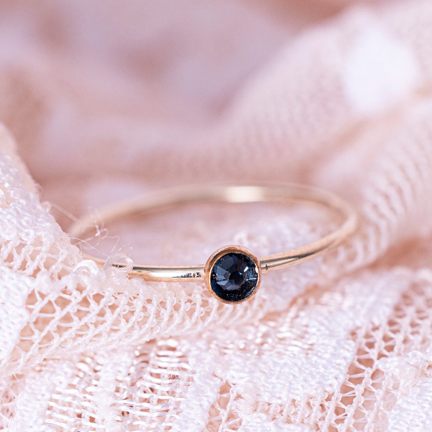 3 mm Birthstone Rings