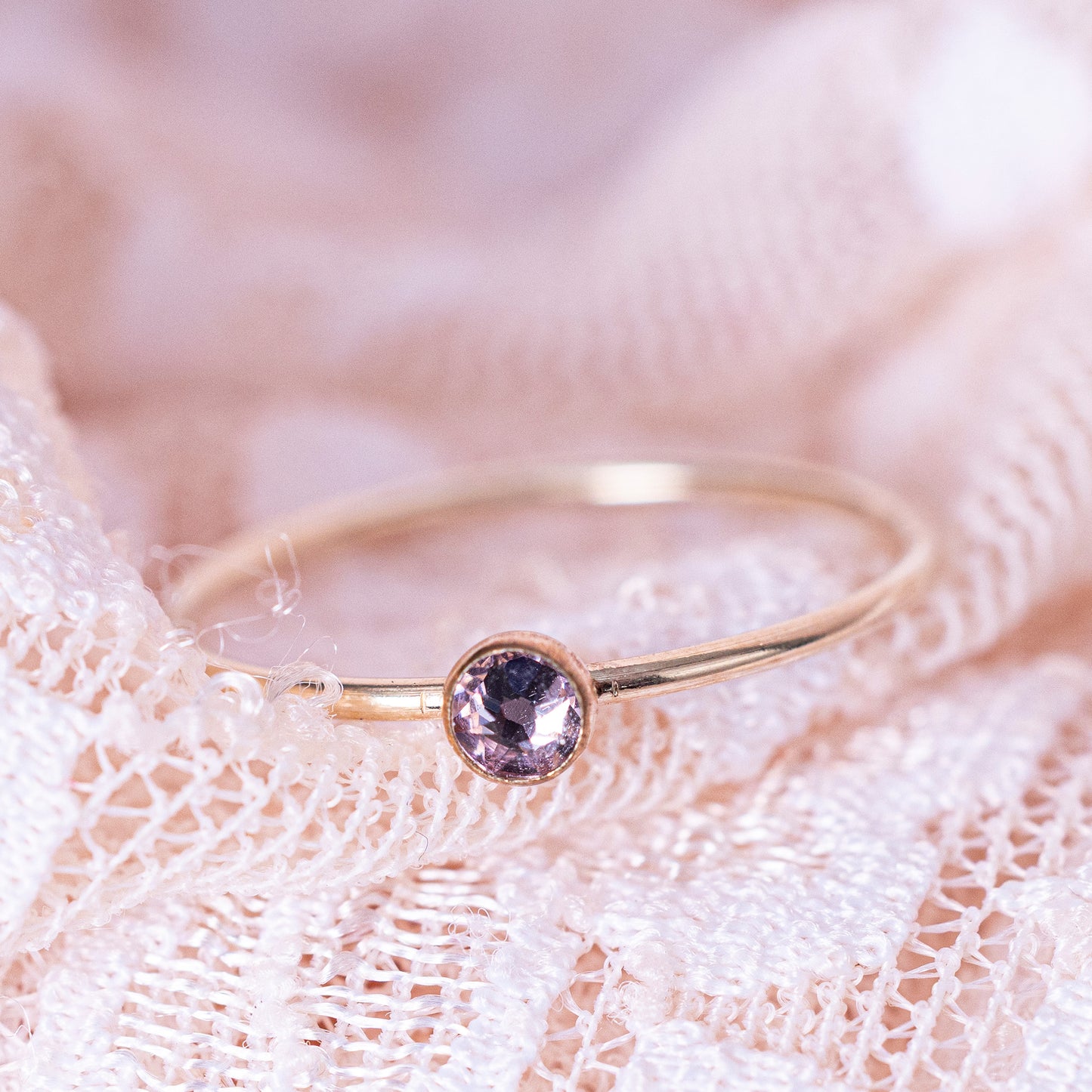 3 mm Birthstone Rings