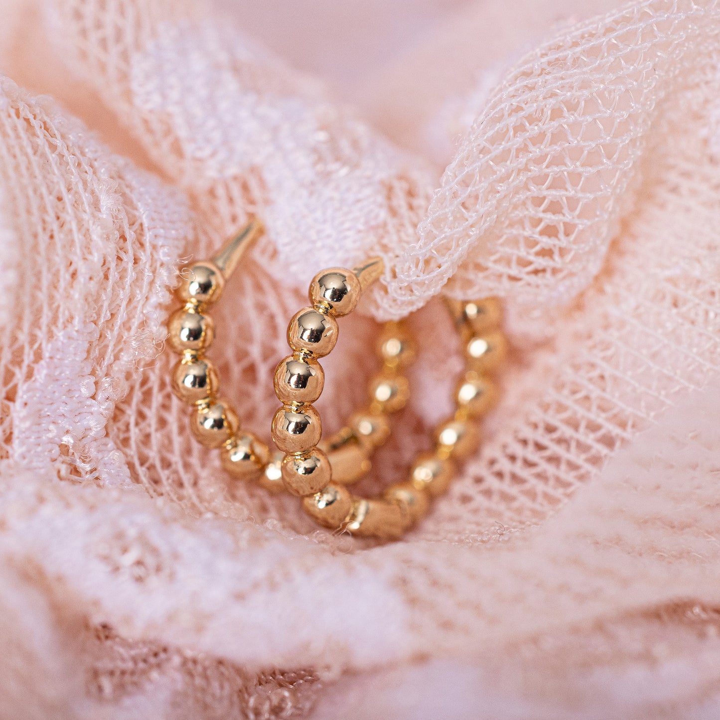 Tiny Beaded Huggies