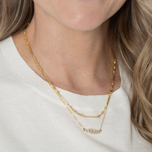 Crinkle Satellite Chain