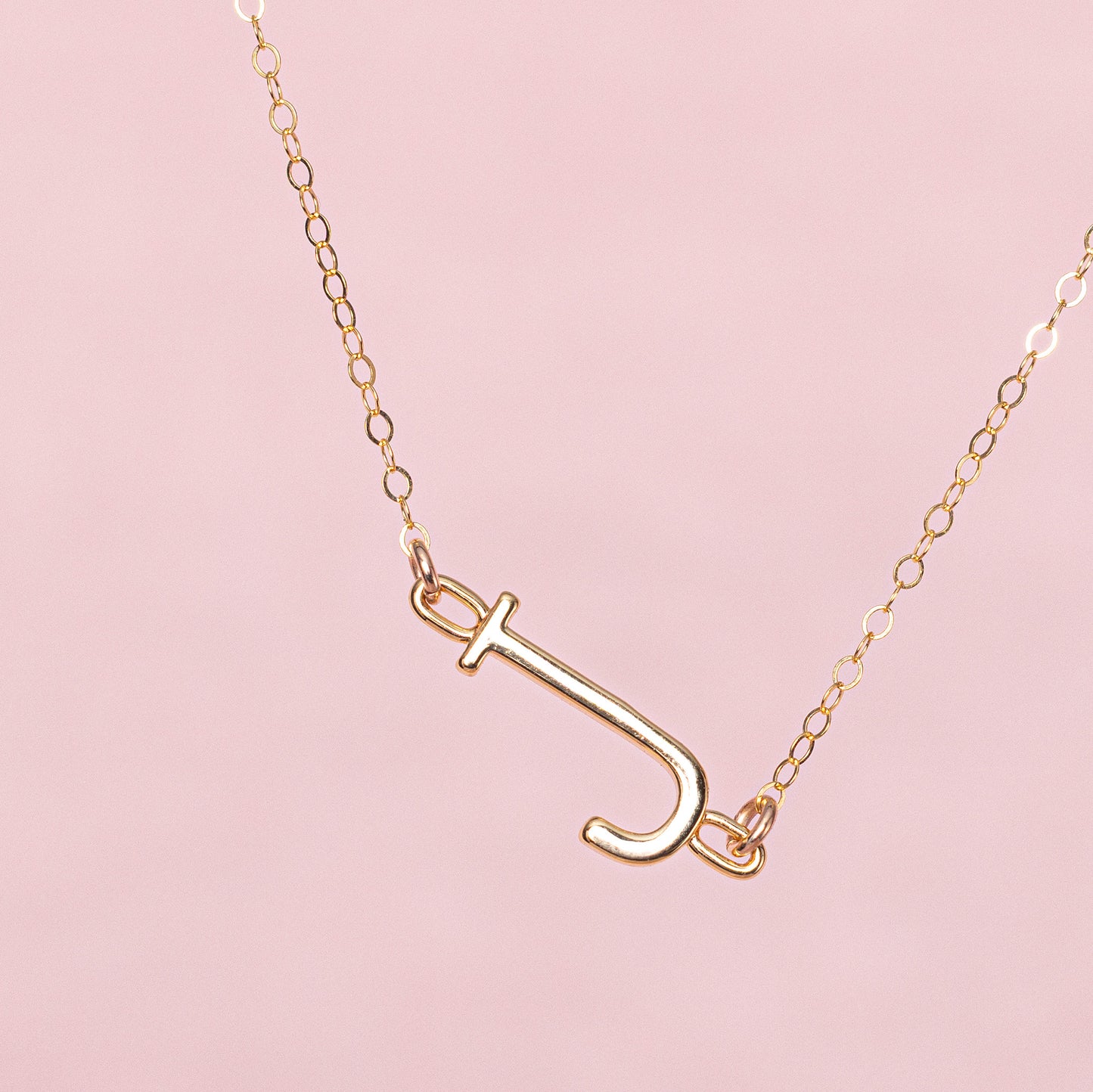 Connected Letter Necklace
