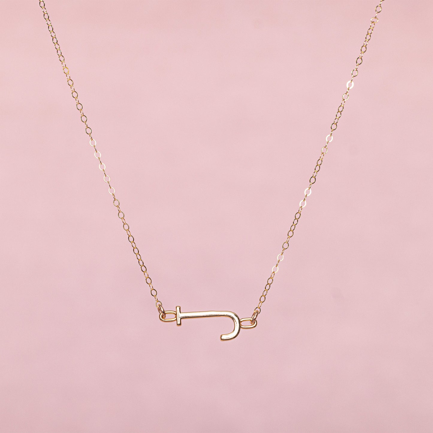 Connected Letter Necklace