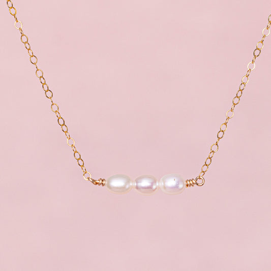 3 Pearl Necklace