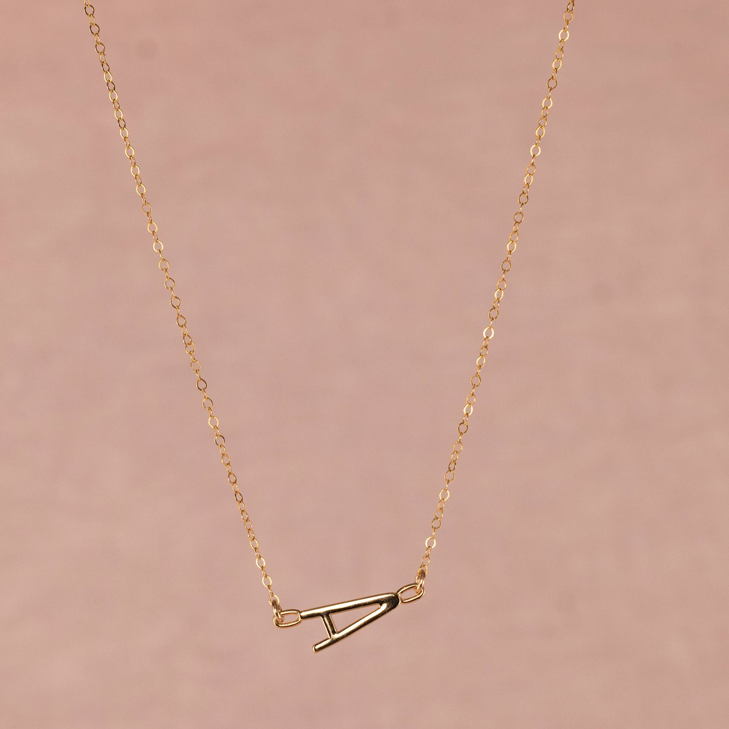 Connected Letter Necklace