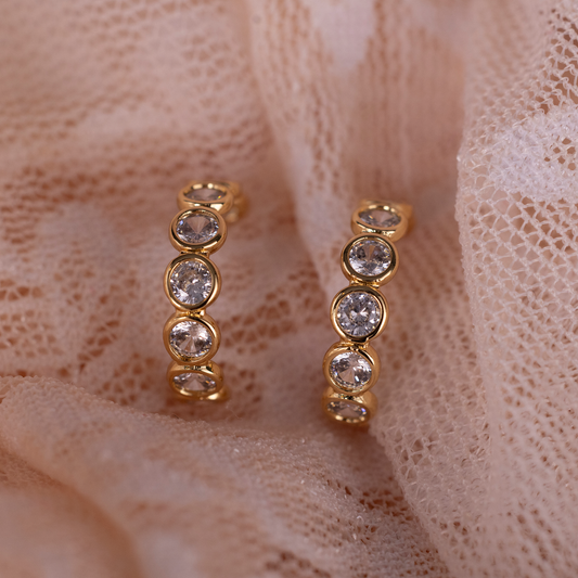 Crystal Hoops