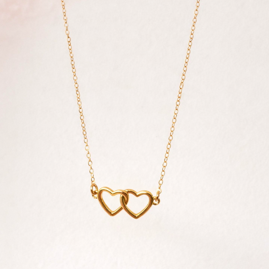 Linked Hearts Necklace