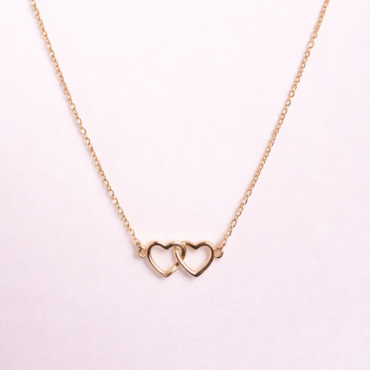 Linked Hearts Necklace