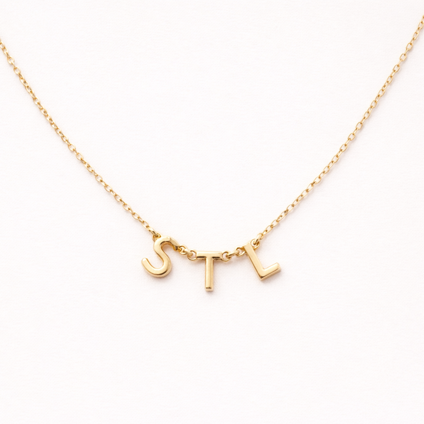 STL Charm Necklace