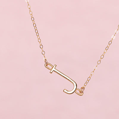Connected Letter Necklace
