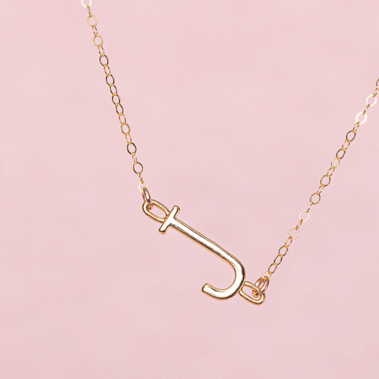 Connected Letter Necklace