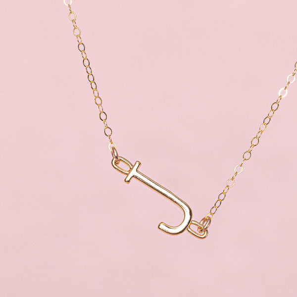 Connected Letter Necklace