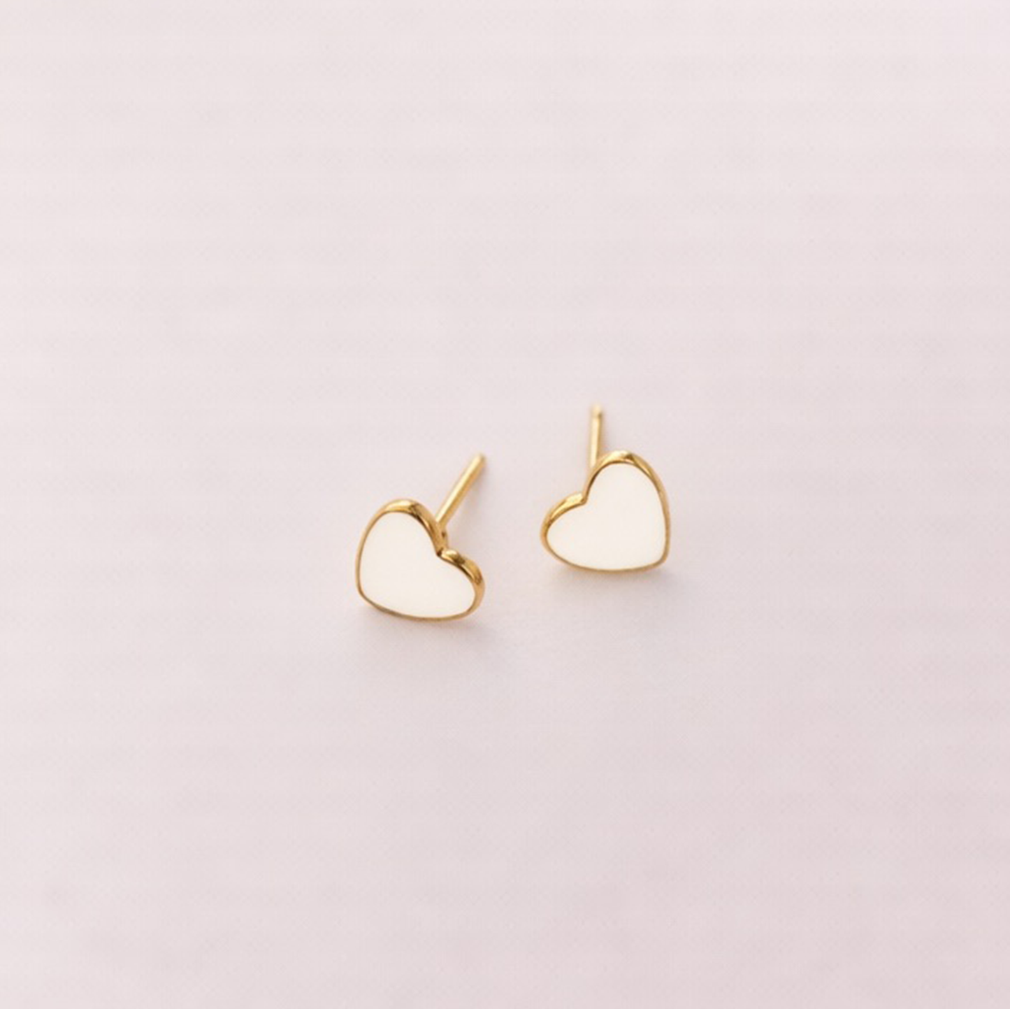 Heart Enamel Posts